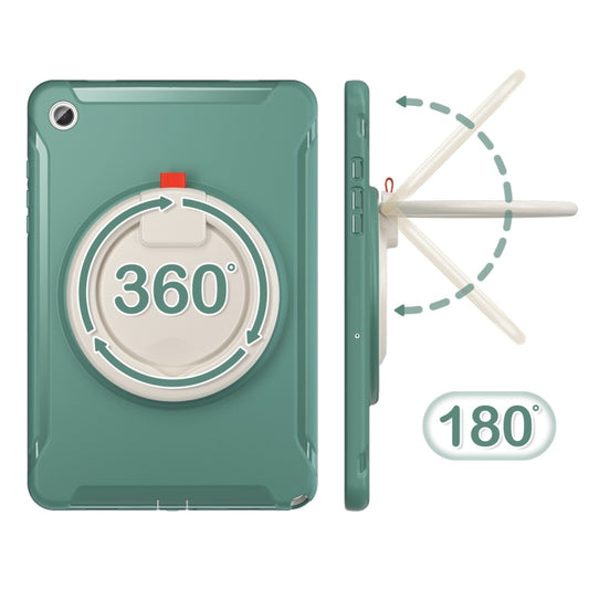 For Samsung Galaxy Tab A9+ Shockproof TPU + PC Protective Tablet Case(Emmerald Green) - Galaxy Tab A9+ by buy2fix | Online Shopping UK | buy2fix