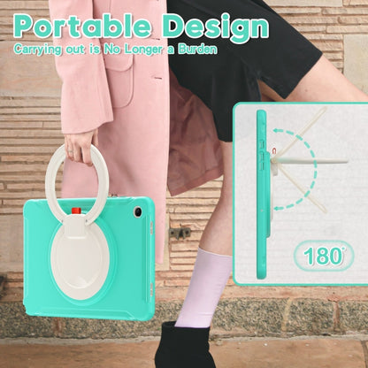 For Samsung Galaxy Tab A9+ Shockproof TPU + PC Protective Tablet Case(Mint Green) - Galaxy Tab A9+ by buy2fix | Online Shopping UK | buy2fix