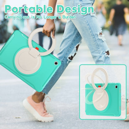 For Samsung Galaxy Tab A9+ Shockproof TPU + PC Protective Tablet Case(Mint Green) - Galaxy Tab A9+ by buy2fix | Online Shopping UK | buy2fix