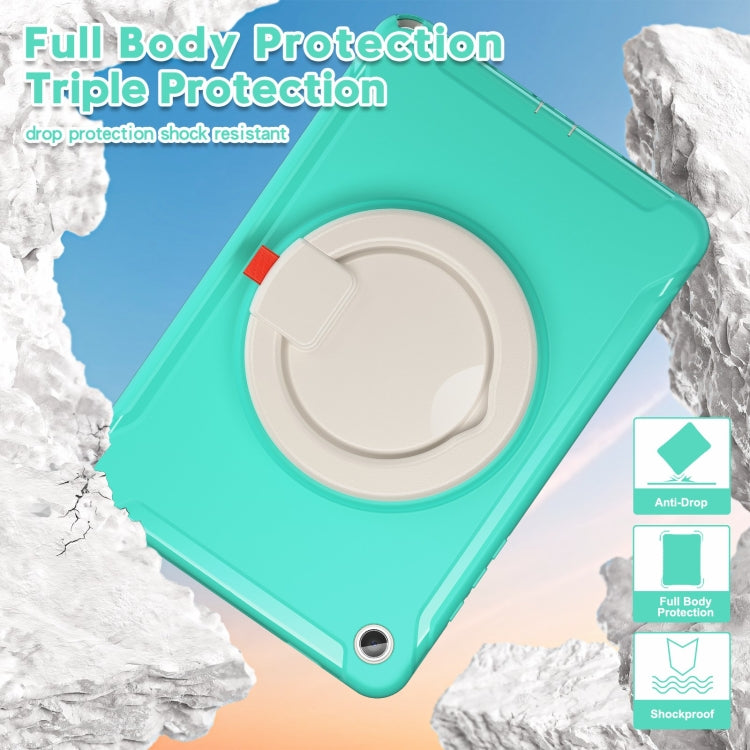 For Samsung Galaxy Tab A9+ Shockproof TPU + PC Protective Tablet Case(Mint Green) - Galaxy Tab A9+ by buy2fix | Online Shopping UK | buy2fix