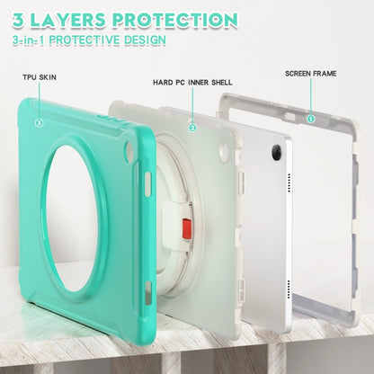For Samsung Galaxy Tab A9+ Shockproof TPU + PC Protective Tablet Case(Mint Green) - Galaxy Tab A9+ by buy2fix | Online Shopping UK | buy2fix