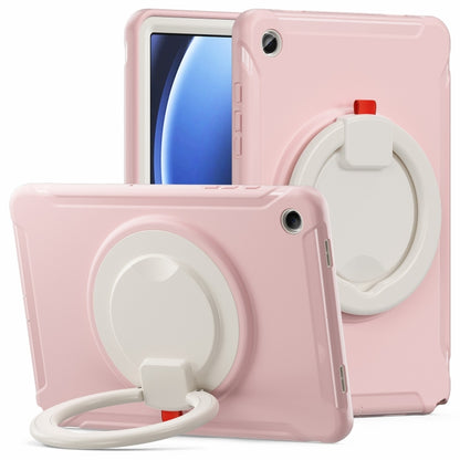 For Samsung Galaxy Tab A9+ Shockproof TPU + PC Protective Tablet Case(Cherry Blossoms Pink) - Galaxy Tab A9+ by buy2fix | Online Shopping UK | buy2fix