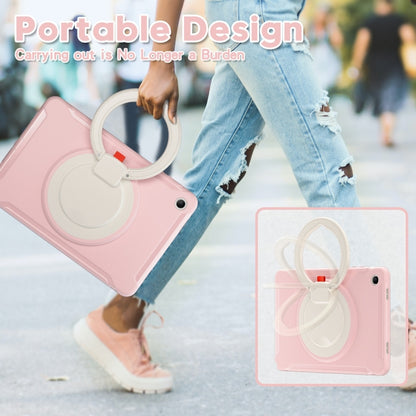 For Samsung Galaxy Tab A9+ Shockproof TPU + PC Protective Tablet Case(Cherry Blossoms Pink) - Galaxy Tab A9+ by buy2fix | Online Shopping UK | buy2fix
