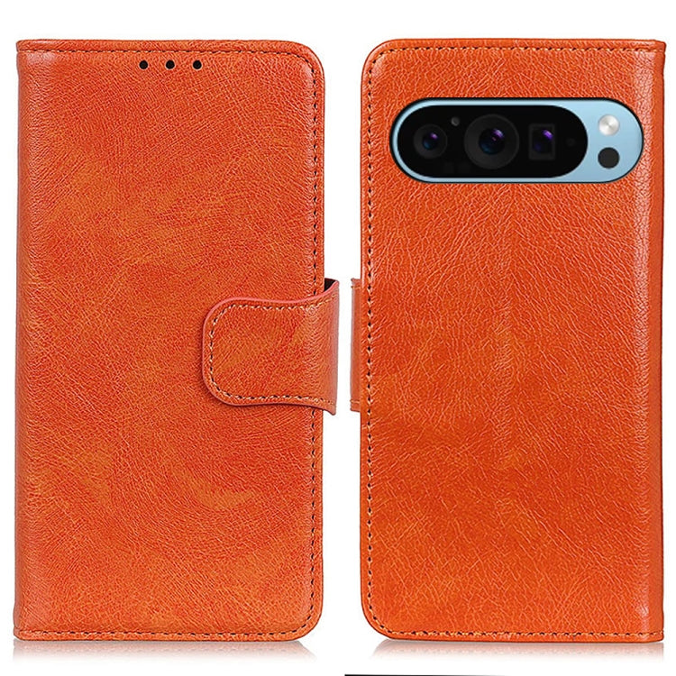 For Google Pixel 9 Nappa Texture Horizontal Flip Leather Phone Case(Orange) by buy2fix