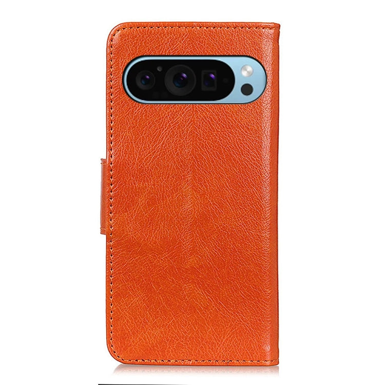 For Google Pixel 9 Nappa Texture Horizontal Flip Leather Phone Case(Orange) by buy2fix