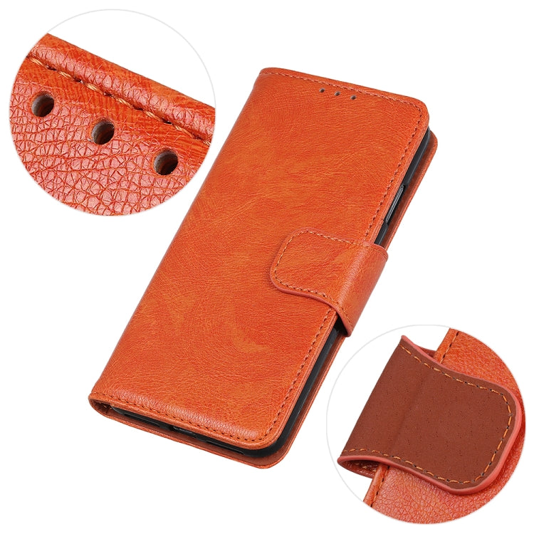 For Google Pixel 9 Nappa Texture Horizontal Flip Leather Phone Case(Orange) by buy2fix