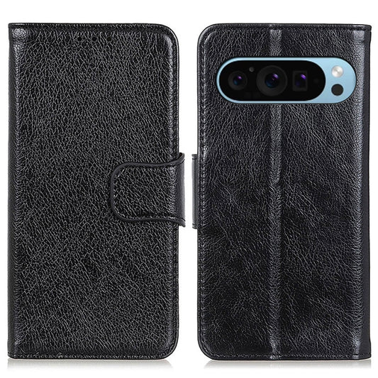 For Google Pixel 9 Nappa Texture Horizontal Flip Leather Phone Case(Black) by buy2fix