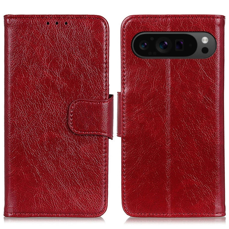For Google Pixel 9 Pro Nappa Texture Horizontal Flip Leather Phone Case(Red) by buy2fix