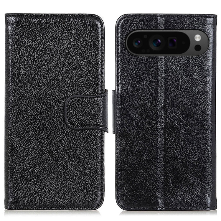 For Google Pixel 9 Pro Nappa Texture Horizontal Flip Leather Phone Case(Black) by buy2fix