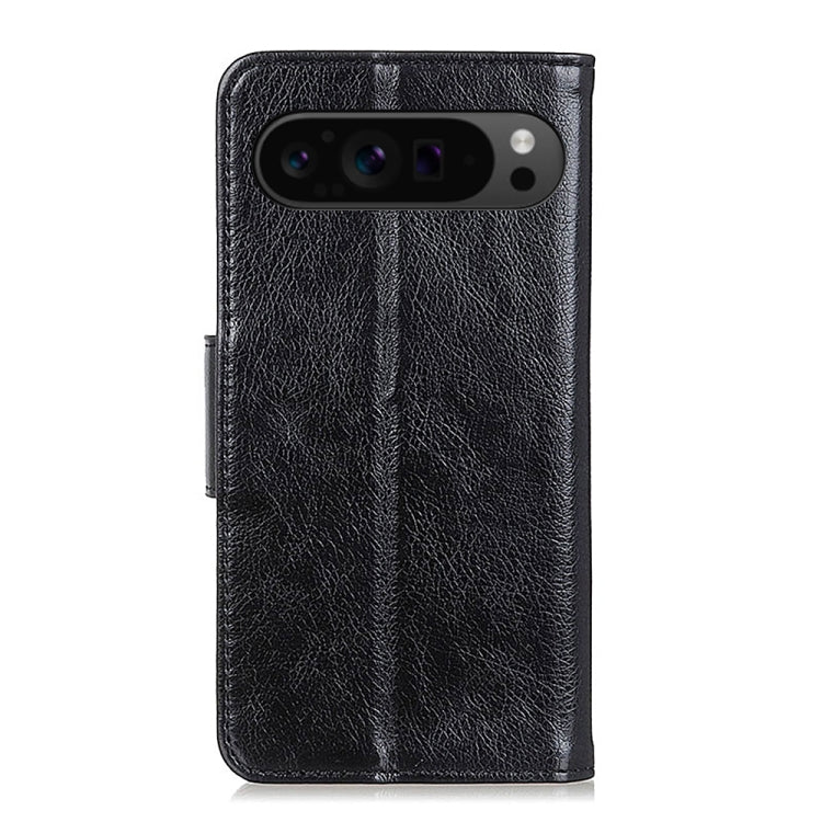 For Google Pixel 9 Pro Nappa Texture Horizontal Flip Leather Phone Case(Black) by buy2fix
