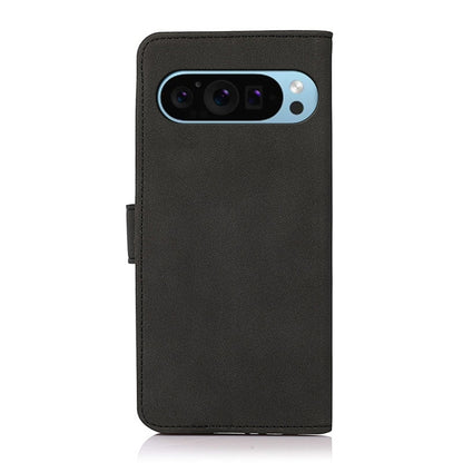 For Google Pixel 9 KHAZNEH Matte Texture Leather Phone Case(Black) by buy2fix