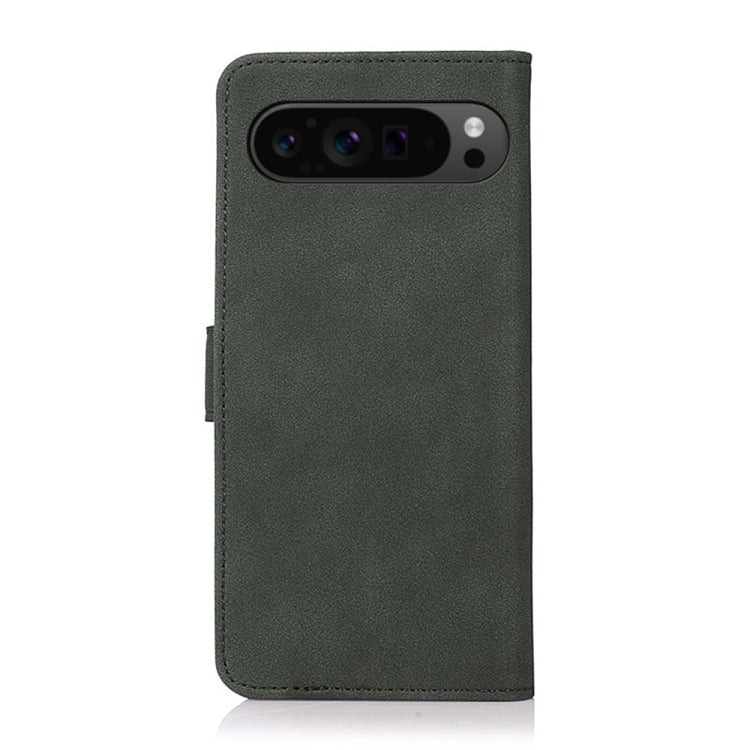 For Google Pixel 9 Pro KHAZNEH Matte Texture Leather Phone Case(Green) by buy2fix