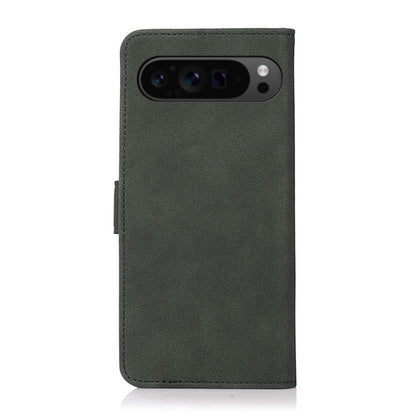 For Google Pixel 9 Pro KHAZNEH Matte Texture Leather Phone Case(Green) by buy2fix