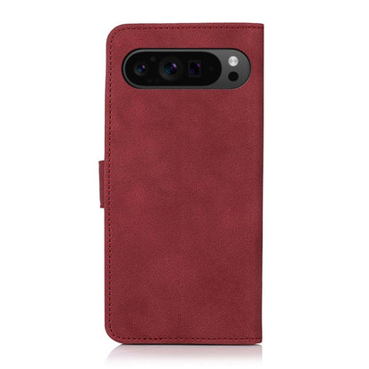 For Google Pixel 9 Pro KHAZNEH Matte Texture Leather Phone Case(Red) by buy2fix