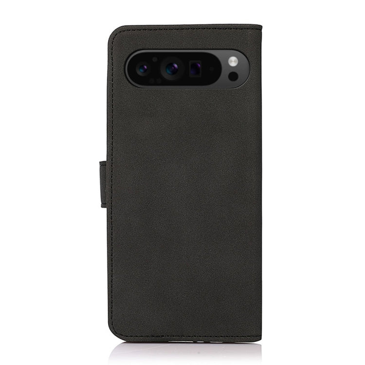 For Google Pixel 9 Pro KHAZNEH Matte Texture Leather Phone Case(Black) by buy2fix