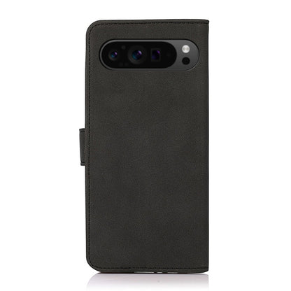 For Google Pixel 9 Pro KHAZNEH Matte Texture Leather Phone Case(Black) by buy2fix