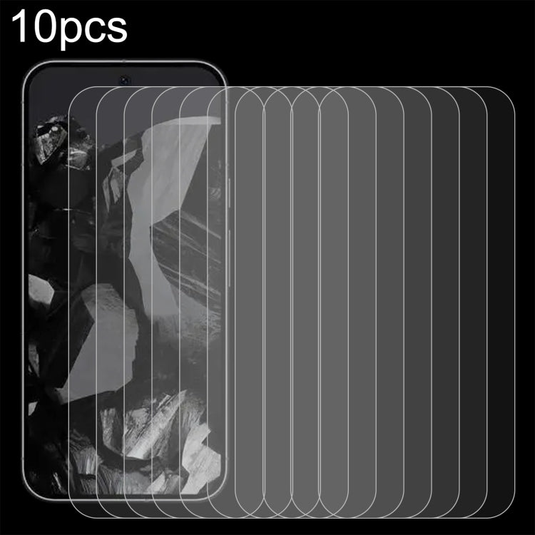 For Google Pixel 9 Pro 10pcs 0.26mm 9H 2.5D Tempered Glass Film by buy2fix