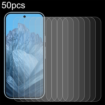 For Google Pixel 9 50pcs 0.26mm 9H 2.5D Tempered Glass Film by buy2fix