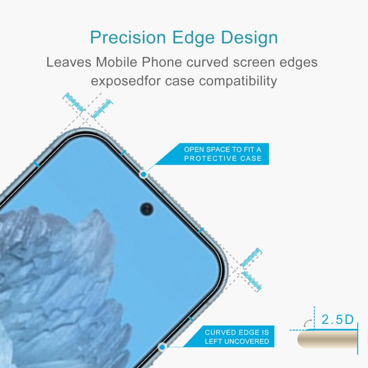 For Google Pixel 9 50pcs 0.26mm 9H 2.5D Tempered Glass Film by buy2fix