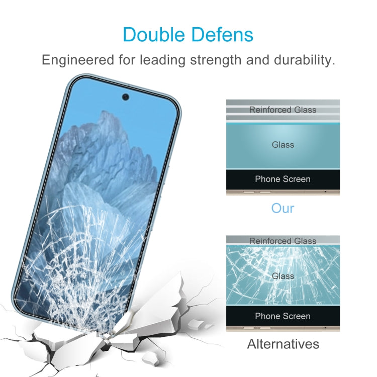 For Google Pixel 9 50pcs 0.26mm 9H 2.5D Tempered Glass Film by buy2fix