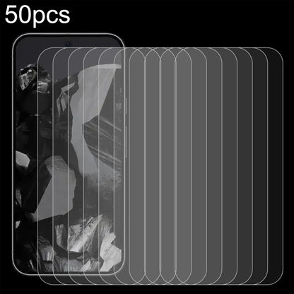 For Google Pixel 9 Pro 50pcs 0.26mm 9H 2.5D Tempered Glass Film by buy2fix
