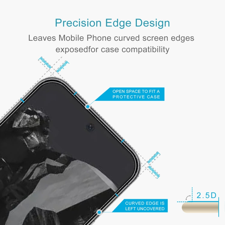 For Google Pixel 9 Pro 50pcs 0.26mm 9H 2.5D Tempered Glass Film by buy2fix