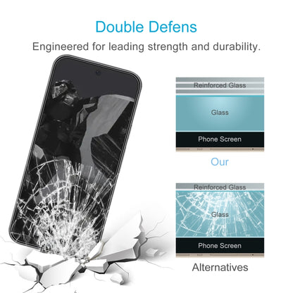 For Google Pixel 9 Pro 50pcs 0.26mm 9H 2.5D Tempered Glass Film by buy2fix