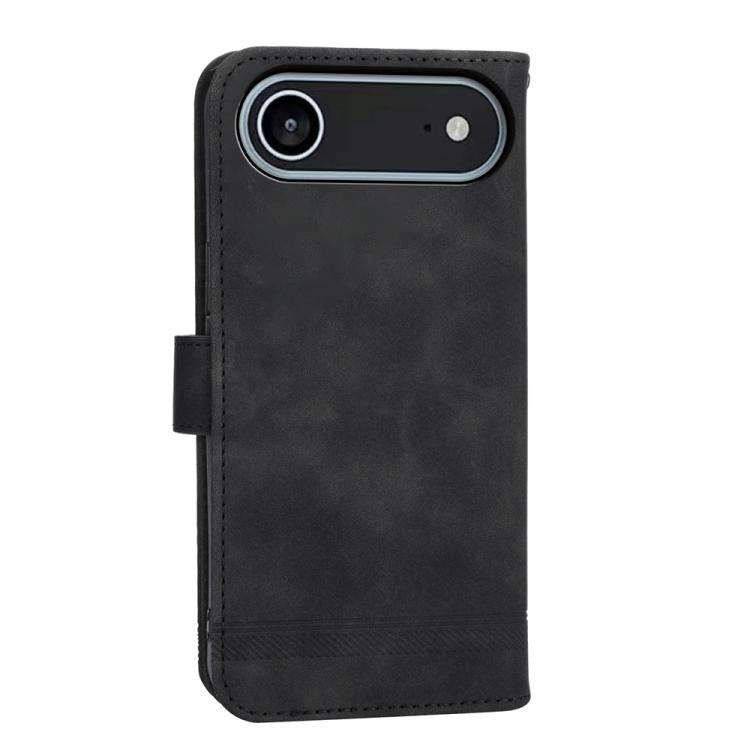 For iPhone Air Dierfeng Dream Line TPU Hybrid PU Leather Phone Case(Black) - iPhone Air Cases by buy2fix | Online Shopping UK | buy2fix