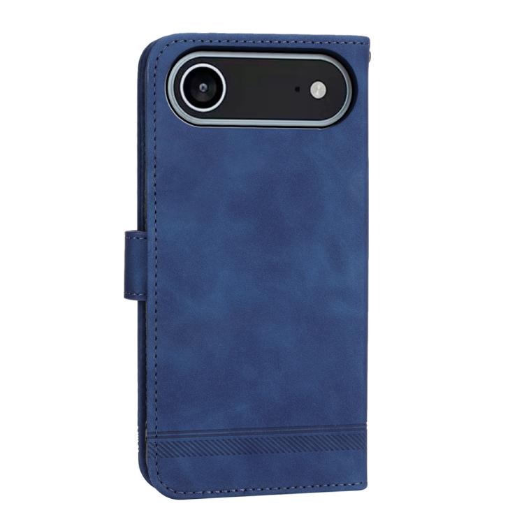 For iPhone Air Dierfeng Dream Line TPU Hybrid PU Leather Phone Case(Blue) - iPhone Air Cases by buy2fix | Online Shopping UK | buy2fix