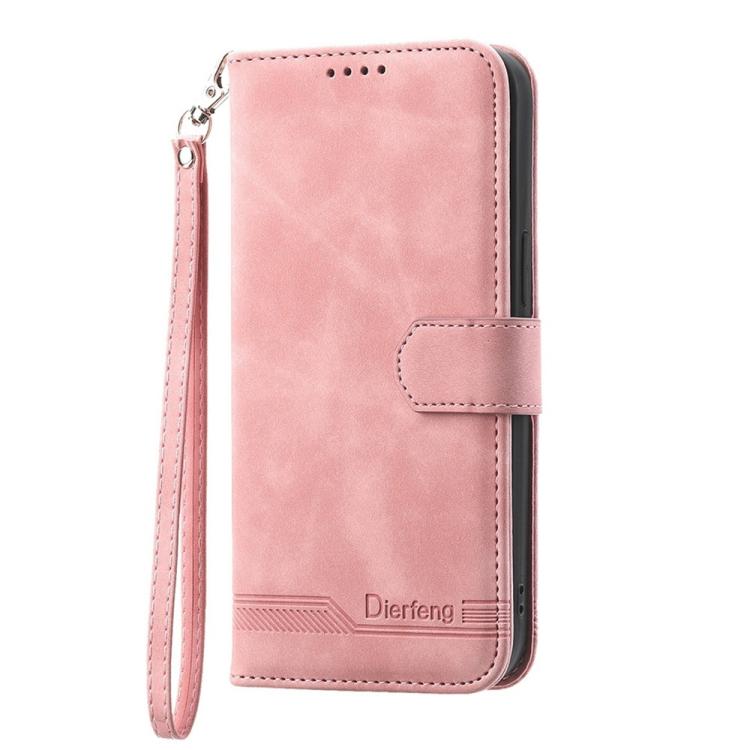 For iPhone Air Dierfeng Dream Line TPU Hybrid PU Leather Phone Case(Pink) - iPhone Air Cases by buy2fix | Online Shopping UK | buy2fix