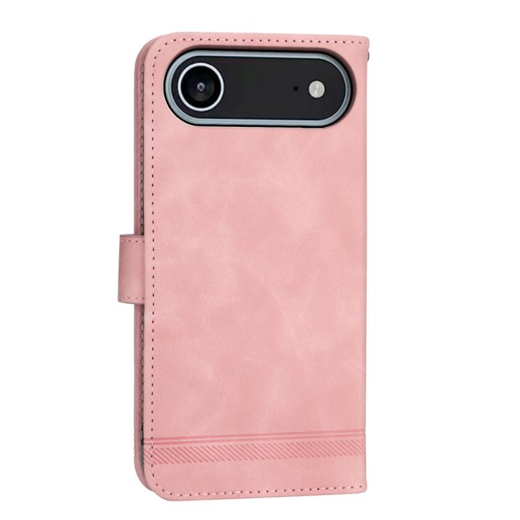 For iPhone Air Dierfeng Dream Line TPU Hybrid PU Leather Phone Case(Pink) - iPhone Air Cases by buy2fix | Online Shopping UK | buy2fix