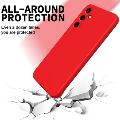 For Samsung Galaxy A15 4G / A15 5G Solid Color Liquid Silicone Dropproof Full Coverage Phone Case(Red) by buy2fix