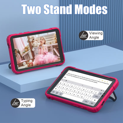 For Samsung Galaxy Tab A9 Spider Silicone Hybrid PC Shockproof Tablet Case(Strawberry Black) - Galaxy Tab A9 by buy2fix | Online Shopping UK | buy2fix