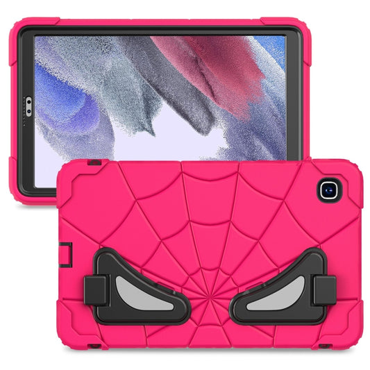 For Samsung Galaxy Tab A7 Lite T220 Spider Silicone Hybrid PC Shockproof Tablet Case(Strawberry Black) - Tab A7 Lite T220 / T225 by buy2fix | Online Shopping UK | buy2fix
