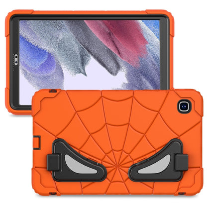 For Samsung Galaxy Tab A7 Lite T220 Spider Silicone Hybrid PC Shockproof Tablet Case(Orange Black) - Tab A7 Lite T220 / T225 by buy2fix | Online Shopping UK | buy2fix
