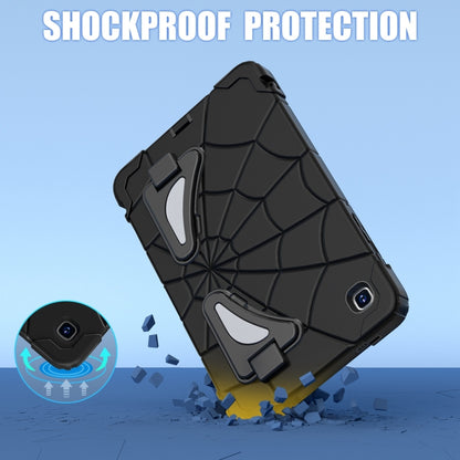 For Samsung Galaxy Tab A7 Lite T220 Spider Silicone Hybrid PC Shockproof Tablet Case(Black) - Tab A7 Lite T220 / T225 by buy2fix | Online Shopping UK | buy2fix