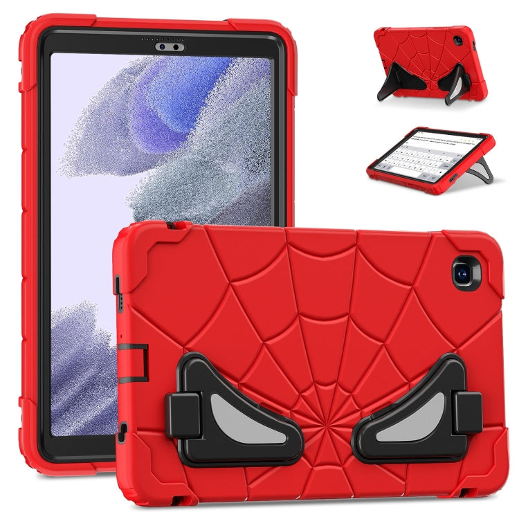 For Samsung Galaxy Tab A7 Lite T220 Spider Silicone Hybrid PC Shockproof Tablet Case(Red Black) - Tab A7 Lite T220 / T225 by buy2fix | Online Shopping UK | buy2fix