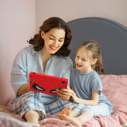 For Samsung Galaxy Tab A7 Lite T220 Spider Silicone Hybrid PC Shockproof Tablet Case(Red Black) - Tab A7 Lite T220 / T225 by buy2fix | Online Shopping UK | buy2fix