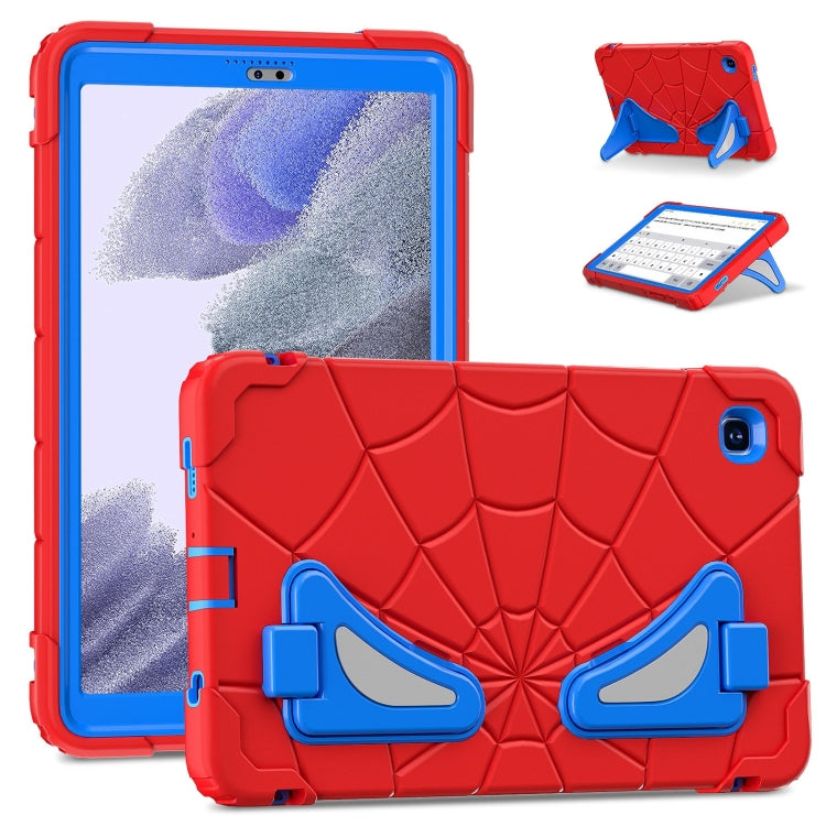 For Samsung Galaxy Tab A7 Lite T220 Spider Silicone Hybrid PC Shockproof Tablet Case(Red Blue) - Tab A7 Lite T220 / T225 by buy2fix | Online Shopping UK | buy2fix