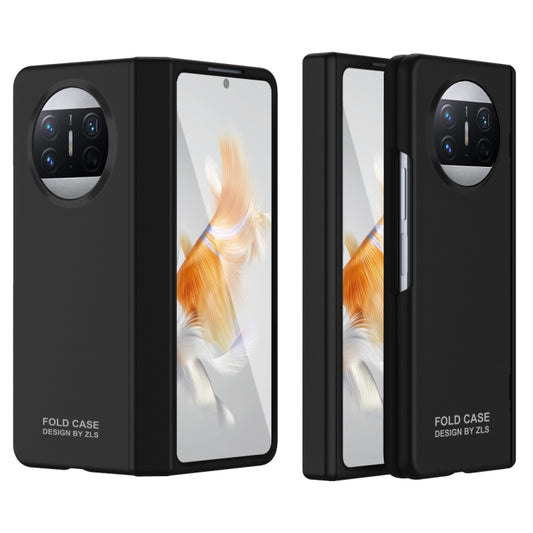 For Huawei Mate X3 Extraordinary Series Hinged Folding Full Phone Case(Black) - Huawei Cases by buy2fix | Online Shopping UK | buy2fix