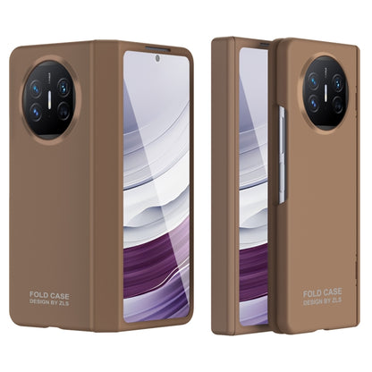 For Huawei Mate X5 Extraordinary Series Hinged Folding Full Phone Case(Coffee) - Huawei Cases by buy2fix | Online Shopping UK | buy2fix