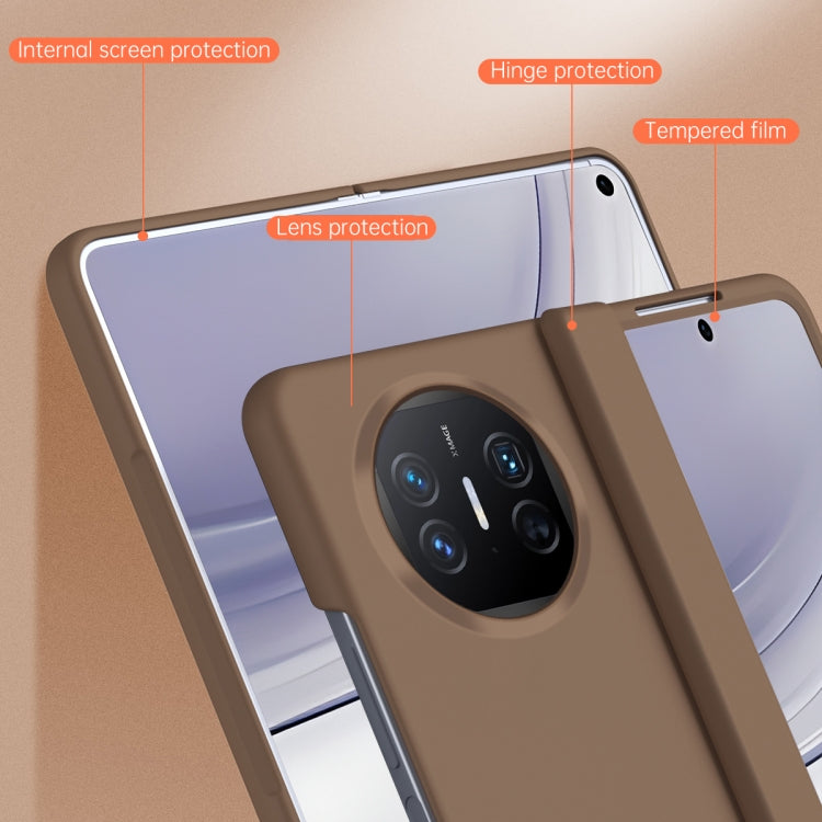For Huawei Mate X5 Extraordinary Series Hinged Folding Full Phone Case(Black) - Huawei Cases by buy2fix | Online Shopping UK | buy2fix