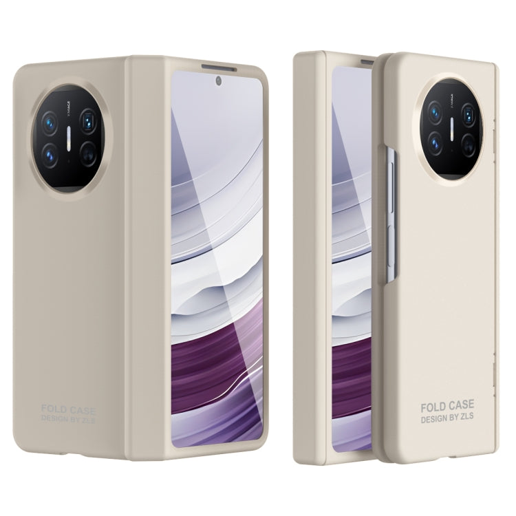 For Huawei Mate X5 Extraordinary Series Hinged Folding Full Phone Case(White) - Huawei Cases by buy2fix | Online Shopping UK | buy2fix