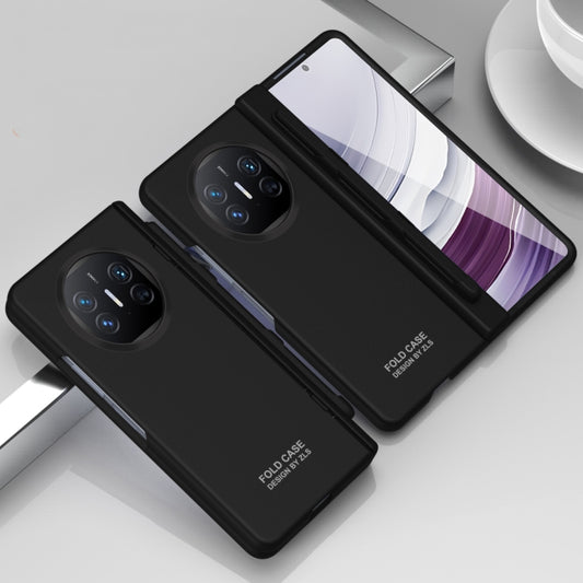 For Huawei Mate X5 Extraordinary Series Hinged Folding Full Coverage Phone Case with Pen Slot & Stylus(Black) - Huawei Cases by buy2fix | Online Shopping UK | buy2fix