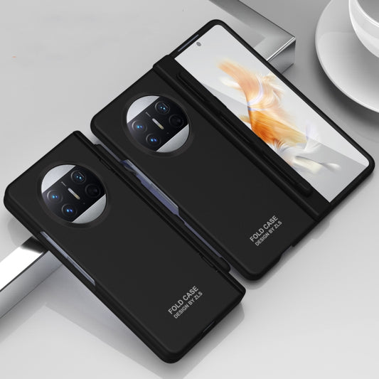 For Huawei Mate X3 Extraordinary Series Hinged Folding Full Coverage Phone Case with Pen Slot & Stylus(Black) - Huawei Cases by buy2fix | Online Shopping UK | buy2fix