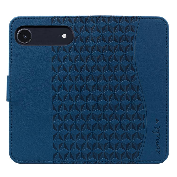 For iPhone Air Business Diamond Buckle Leather Phone Case with Lanyard(Royal Blue) - iPhone Air Cases by buy2fix | Online Shopping UK | buy2fix