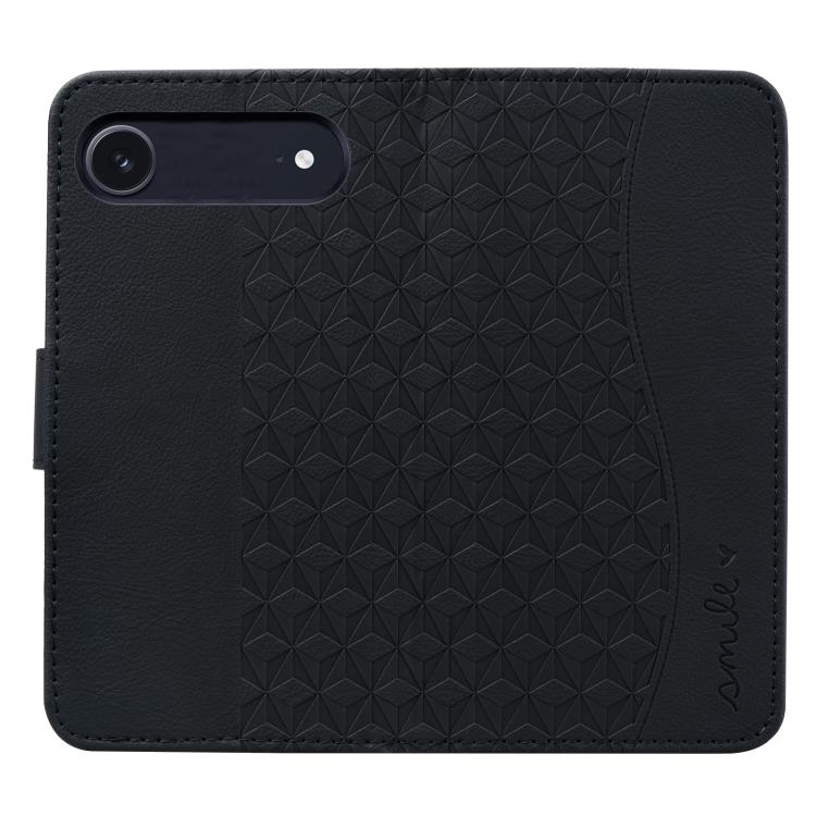 For iPhone Air Business Diamond Buckle Leather Phone Case with Lanyard(Black) - iPhone Air Cases by buy2fix | Online Shopping UK | buy2fix