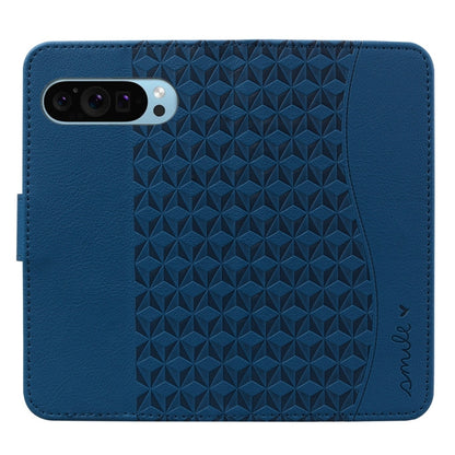 For Google Pixel 10 / 10 Pro / 9 / 9 Pro Business Diamond Buckle Leather Phone Case with Lanyard(Royal Blue) by buy2fix