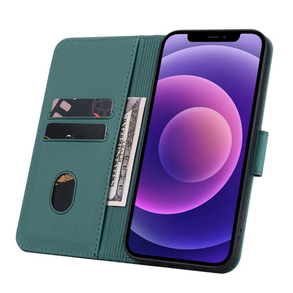 For Google Pixel 10 Pro XL / Pixel 9 Pro XL Business Diamond Buckle Leather Phone Case with Lanyard(Green) by buy2fix