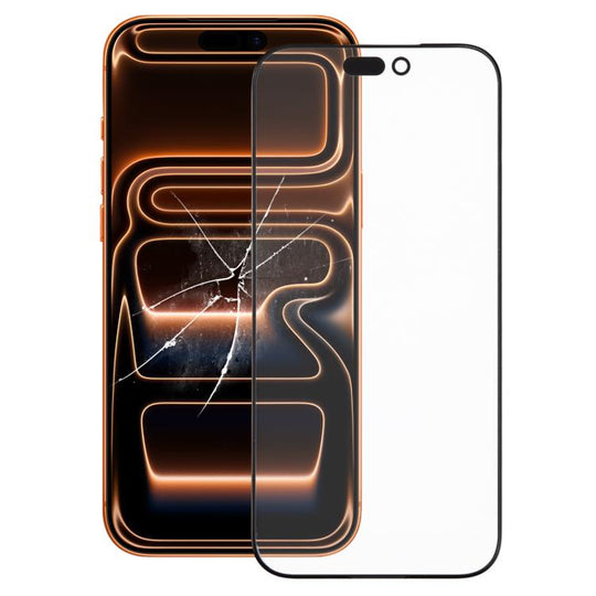 For iPhone 17 Pro Max Front Screen Outer Glass Lens with OCA Optically Clear Adhesive